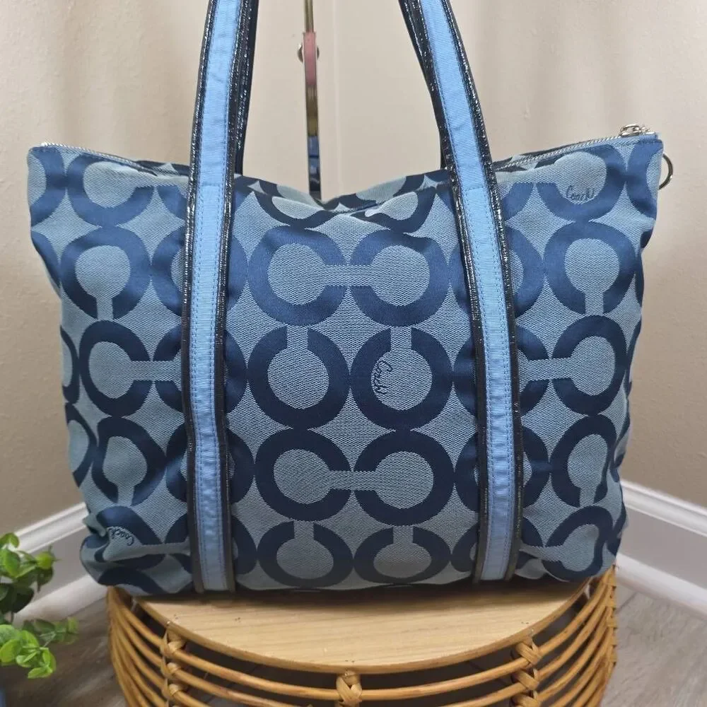 Coach Poppy Glamor Tote - Picture 4 of 15